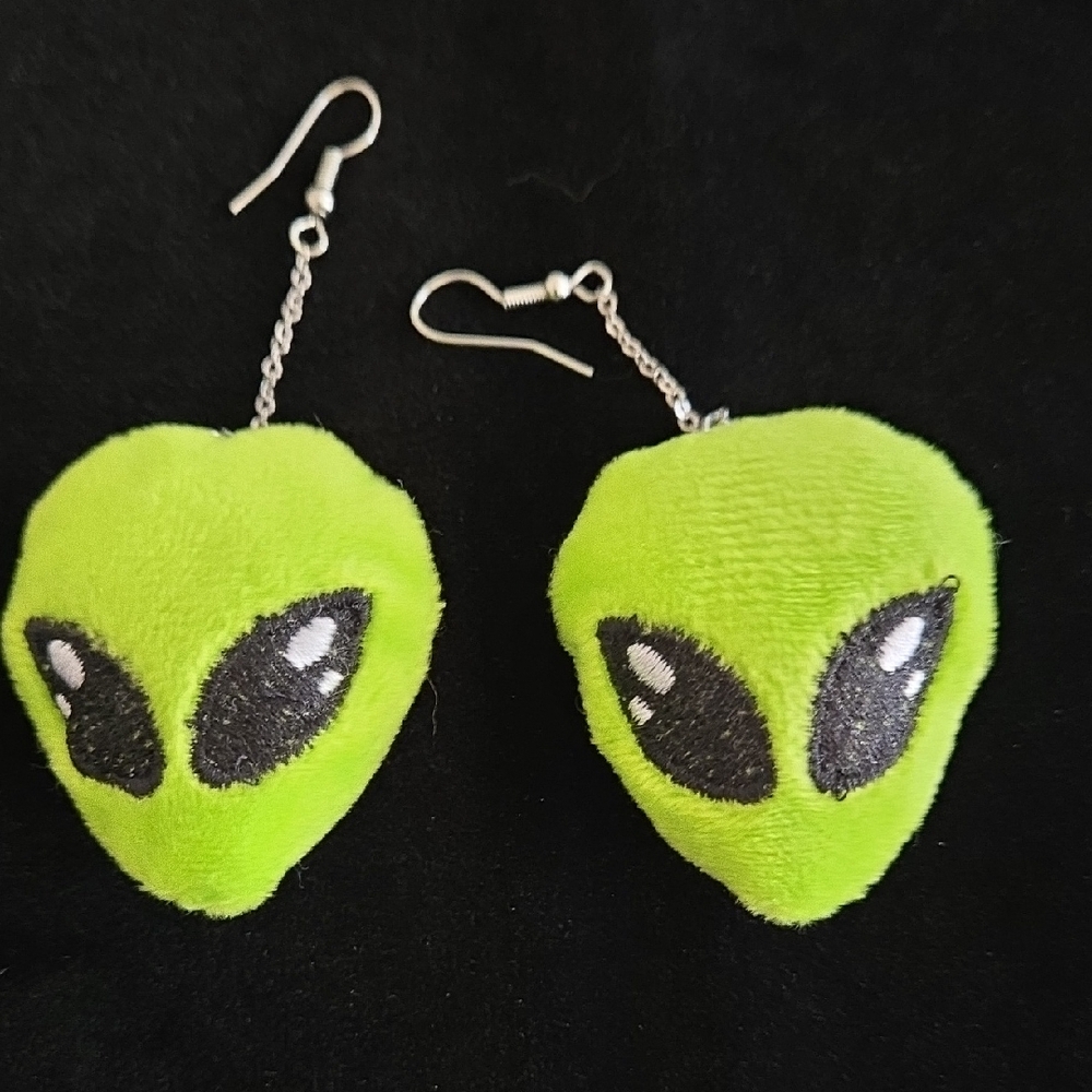Alien Earrings